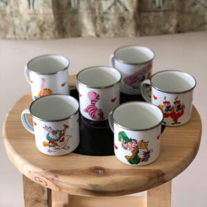 Tazas Aluminio - Colección Alicia