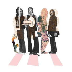 Polera - THE BEATLES upside down